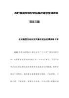 农村基层党组织党风廉政建设党课讲稿范文合编 封面